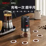 🌈德國進口施美樂磨豆機電動咖啡豆研磨機咖啡磨豆器家用小型咖啡機