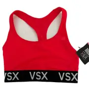 Victoria's Secret VSX Sport Player Racerback Sport Bra Red Size Xsmall NWT