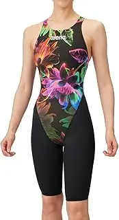 [arena] Women's Swimsuit Racing One-Piece Spats (Open Back, Half Leg)