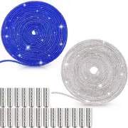 Rhinestone Shoe Laces Bling Diamond Hoodie String with Aglets