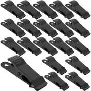 20Pcs Mini Spring Clamp Metal Photo Alligator Clamps Anti-Slip for Crafts