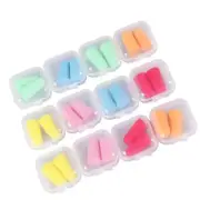12 Boxes Noise Reduction Quiet Sleeping Ear Plugs Noise Portection Ear Plugs