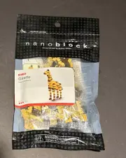 Nanoblock Giraffe Micro Sized Building Blocks 130 Pieces