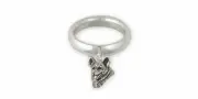 Corgi Ring Jewelry Sterling Silver Handmade Dog Ring CG6-CR