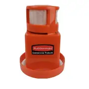Rubbermaid orange safety Cone TOP topper Audio Motion Sensor verbal warning NEW