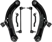 6Pcs Front Lower Left Right Control Arm Sway Bar Link 54501EL000 Compatible For Nissan Versa Cube 2007 2008 2009 2010-2014