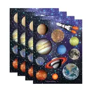 Space Blast Stickers (4 Sheets)