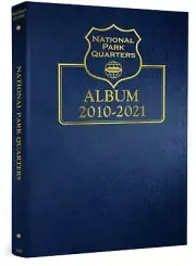 New National Parks Quarters Album Date Set 2010-2021 Whitman # 3056