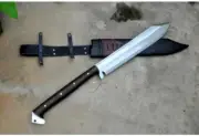 Custom Handmade Carbon Steel Blade Large Cleaver Machete Sword | Hunting Sword