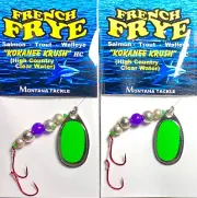 Kokanee Spinners (2): uv “THOMPSON SHINER”