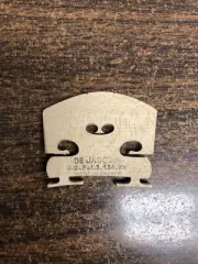 Violin Adjustable Bridge De Jacques 1/2 Size High Brand New