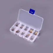 J&J Ortho Adjustable 10-Grid Dental / Jewelry Accessory Organizer Box