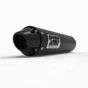 HMF Performance Black Slip On Exhaust Black Euro Cap Can Am Outlander 850 1000