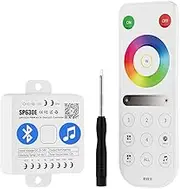 BTF-LIGHTING 4 Zones 2.4GHz RF Remote RB3 & SP630E Bluetooth Controllers Kit Support FCOB COB SMD PWM or SPI RGB RGBW LED Strip WS2811 WS2812B WS2814 WS2815 SK6812 IC etc DC5V DC12V DC24V