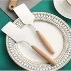 Square Head Cooking Turner Anti-scald Fried Shovel Mixing Spatula Fish