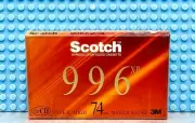 SCOTCH 996 XII 74 TYPE II BLANK CASSETTE TAPE (1) ( SEALED )