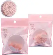 600 Pcs/300 Pairs Lace Breathable Natural Invisible Single Sided Double Eyeli...
