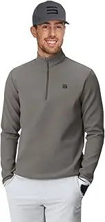 [Three Sixty Six] Full Zip Golf Jacket for Men - Lightweight Mens Rain Coat - Water Resistant Windbreaker