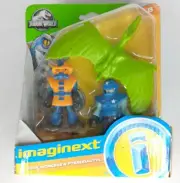 Imaginext Jurassic World Park Workers And Pterodactyl Action Figures 2018 Mattel