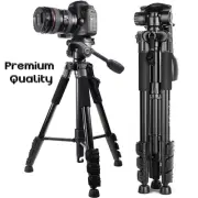 58'' Heavy Duty Aluminum Portable Tripod for DSLR Camera Stand Holder Mount