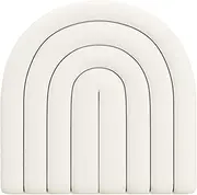 Wall Padding for Kids,Soft Anti-Collision Wall Padding | Nursery Wall Mats, Decorative Peel and Stick Headboard for Bedroom/Living Room, Nursery