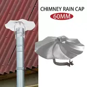 Rain Cover Stove Pipe Cap Chimney Rain Cap Chimney Flue Cowl Pipe Roof Vent Cap