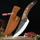 Boning Butcher Knife Hand Forge Blade Kitchen Knives Cleaver Meat Knife Chef AU