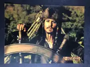 Jack Sparrow Pirates Of The Caribbean Movie Poster 8"x11" Johnny Depp Disney
