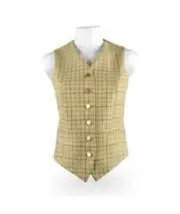 RJ Classics Ladies Aiken Fox Hunting Vest - Tattersal