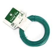 15m Plant Twist Tie Garden Wire Green Coated String DIY For Garden Training Supp