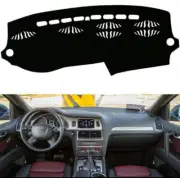 1pc Car Black Dashboard Cover Pad Dashmat For Audi Q7 2006-2015 2007 LHD (for: Audi)