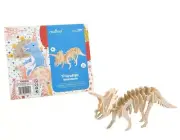 Robotime 3D DIY Triceratops wooden 23 pc model JP230 for ages 8+