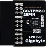 NewHail TPM2.0 Module LPC 20Pin Module with Infineon SLB9665 for Gigabyte Motherboard Compatible with GC-TPM2.0