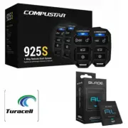 Compustar CS925-S 1-Way Remote Car Starter + BLADE-AL Bypass Module Package NEW