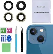 Perzework Original Back Rear Camera Lens Glass Replacement for iPhone 12 and iPhone 12 Mini with pre-Installed Adhesive and Reparing Toolkit