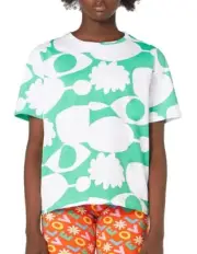 gorman size 12 GREEN BANKET TEE 100% cotton