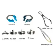 Dental Matrix Band Ring Plier Forceps Sectional Matrice Clamp Fit Garrison 3D