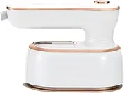 Portable Iron Press - Cordless Mini Press, Adjustable Heat Control | Mode Steam Output System, Detachable Water Tank Structure, Convenient Garment Finisher Suitcase Home Use On-The-Go