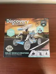 Discovery Kids Mindblown STEM 12-in-1 Solar Robot Creation 190-Piece Kit