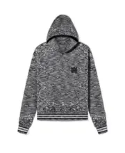 logo-patch pullover hoodie XXL Black