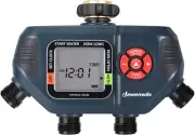 DEWENWILS Sprinkler Timer 4 Zone, Water Timer for Garden Hose with Rain Delay/Ma