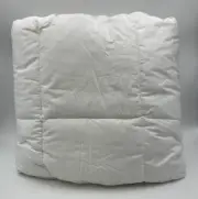 Pottery Barn Micromax Duvet Insert Comforter 300 Thread White Full Queen #9791L
