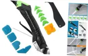 Silicone Caulking Tool,5 in1 caulk remover tool with Grout Scraper,caulking