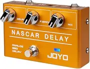 JOYO Nacar Analog Delay R-10 R Series Effect Pedal Classic BBD Deliver Vintage Warm Natural Sound Perfect for Sentimental Electric Guitar Solo (R-10)