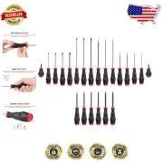 Ultimate High Torque Screwdriver Set - 22-Piece with Durable Non-Slip Handles