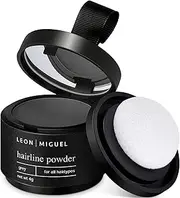 LEON MIGUEL Hair Line Powder - concealer/counter powder - 4g hair thickening and hair filler with shadow make-up waterproof (GREY)