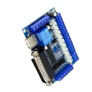 Interface Adapter Breakout Board 5 Axis CNC For Stepper Motor Driver Mach3 W/USB