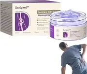 Ourlyard Turmeric & Emu Oil Arthritis Soothing Pain Relief Massage Gel, Advanced Turmeric Joint and Bone Care Cream, Turmeric Joint Cream for Back, Neck, Hands, Knee (1PC)