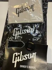 Gibson Les Paul SG Case Candy, Manual, Cloth, Truss Cover, Poker Chip, Strap NEW