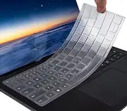 T Tersely [2 Pack] Keyboard Cover Case Protective Skin Protector for Microsoft Surface Laptop 5/Laptop 4/Laptop 3 (15inch, 13.5inch),Ultra Thin, Clear Keyboard Cover - Clear